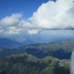 Flugwegposition um 14:52:34: Aufgenommen in der Nähe von Schladming, Österreich in 2878 Meter